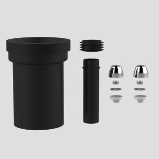 SANIT 58.A09.00..0099 WC-Anschlussgarnitur 180mm DN100