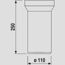 SANIT 58.202.01..0000 WC-Anschlussstutzen 250mm DN100