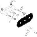 Hansgrohe 10303180 M&eacute;langeur lavabo 3 trous Axor