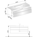 KEUCO 31573110000 Waschtischunterbau Edition 400 31573,