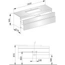 KEUCO 31573110100 Waschtischunterbau Edition 400 31573,