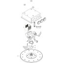 Hansgrohe 35287000 Pomme de douche 250 Axe 1 jet