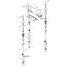Hansgrohe 47050600 M&eacute;langeur lavabo 3 trous 70