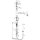 Hansgrohe 71814000 Sp&uuml;ltischmischer 150