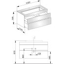 KEUCO 31582110100 Waschtischunterbau Edition 400 31582,