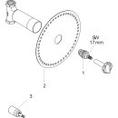 Hansgrohe 15973180 Corps de base vanne encastr&eacute;e Broche