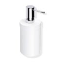 HEWI soap dispenser, 200 ml, plastic umber