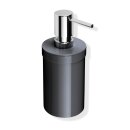 HEWI soap dispenser, 200 ml, plastic anthracite grey