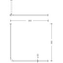 Tringle rid HEWI s 801, E1/2: 983, rac,