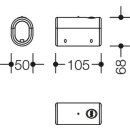 Kit mise &agrave; niveau HEWI com chasse WC,