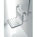 HEWI Suspended seat, Series 801, Width 345 mm, depth 480 mm sand