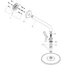 Hansgrohe 27474000 Pomme de douche &agrave; plaque Raindance Air