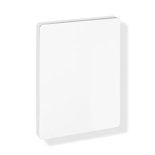 HEWI cover for mounting plate, plastic, for mobile HEWI FSR pure white