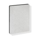 HEWI cover for mounting plate, polished, for mobile HEWI FSR pure white