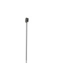 Pied HEWI barre appui pliable 950.50., L 643, inox, rac col gris anthracite