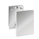HEWI mounting plate w. cover, st.stl pol for mobile HEWI FSR signal white