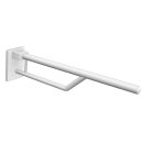 Barre appui pli HEWI Duo, L 850, plas,