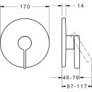 HANSA 87739003 Funkt.-Einheit m. Dekorset Einhand-