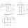 IDEAL STANDARD E713901 Waschtisch Connect Cube, 1Hl., m.&Uuml;l.,