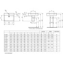 Ideal Standard e810301 Lave-mains connect cube, 1Hl., o.&Uuml;l..,