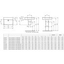 Ideal Standard e811201 Lavabo connect cube, o.Hl.,o.&Uuml;l..,