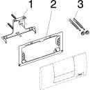 VIEGA 449001 WC Bet&auml;tigungsplatte Standard