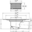 Viega 557171 Siphon de sol 4955.1
