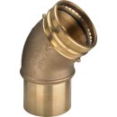 VIEGA 432362 Bogen 45 Grad mit SC Sanpress