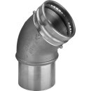 VIEGA 432362 Bogen 45 Grad mit SC Sanpress