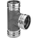 VIEGA 432393 T-St&uuml;ck mit SC Sanpress 2218XLLF