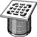 VIEGA 555207 Aufsatz 4934.2 Rost verschraubt