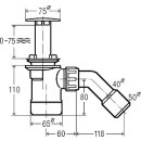 Viega 327460 Ablaufgarnitur Duoplex 6934