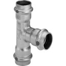 Viega 436025 T-St&uuml;ck mit SC Sanpress Inox 2318