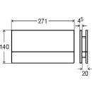VIEGA 597382 WC Bet&auml;tigungsplatte Visign