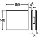 VIEGA 599386 Urinal Fertigbauset Visign