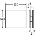 VIEGA 599393 Urinal Fertigbauset Visign