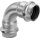 Viega 664695 Bogen 90 Grad mit SC Sanpress Inox