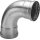 VIEGA 664718 Coude 90 degr&eacute;s avec SC Sanpress Inox