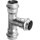 VIEGA 665203 T-St&uuml;ck mit SC Sanpress Inox