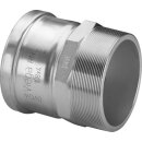 Viega 665890 &Uuml;bergangsst. mit SC Sanpress Inox