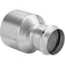 VIEGA 666415 Reduzierst&uuml;ck mit SC Sanpress Inox