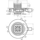 VIEGA 669263 Bodenablauf Advantix Top 4914.21