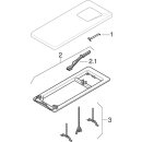 Geberit 115394111  BetPl. Topline, f&uuml;r Sp&uuml;l-Stopp-Sp.