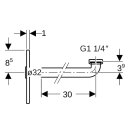 Geberit 115416211 Fertigbauset f&uuml;r WT mit
