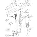 R&eacute;servoir WC Geberit Apparent AP127 Rin&ccedil;age encastr&eacute; darr&ecirc;t