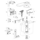 Geberit 140000041 AP140 AP-Sp&uuml;lkasten Sp&uuml;l-Stopp-Sp