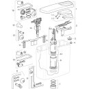 Geberit 140300ep1 R&eacute;servoir de chasse en saillie ap140 2 volumes-Sp