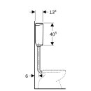 Geberit 140305101 R&eacute;servoir de chasse pour montage apparent ap140 2 volumes-Sp