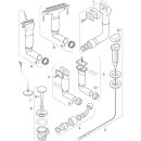 Geberit 152730111 Sp&uuml;lbeckenanschluss mit &Uuml;berlauf