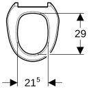 Geberit 250066111  WC-Sitz wei&szlig;-alpin